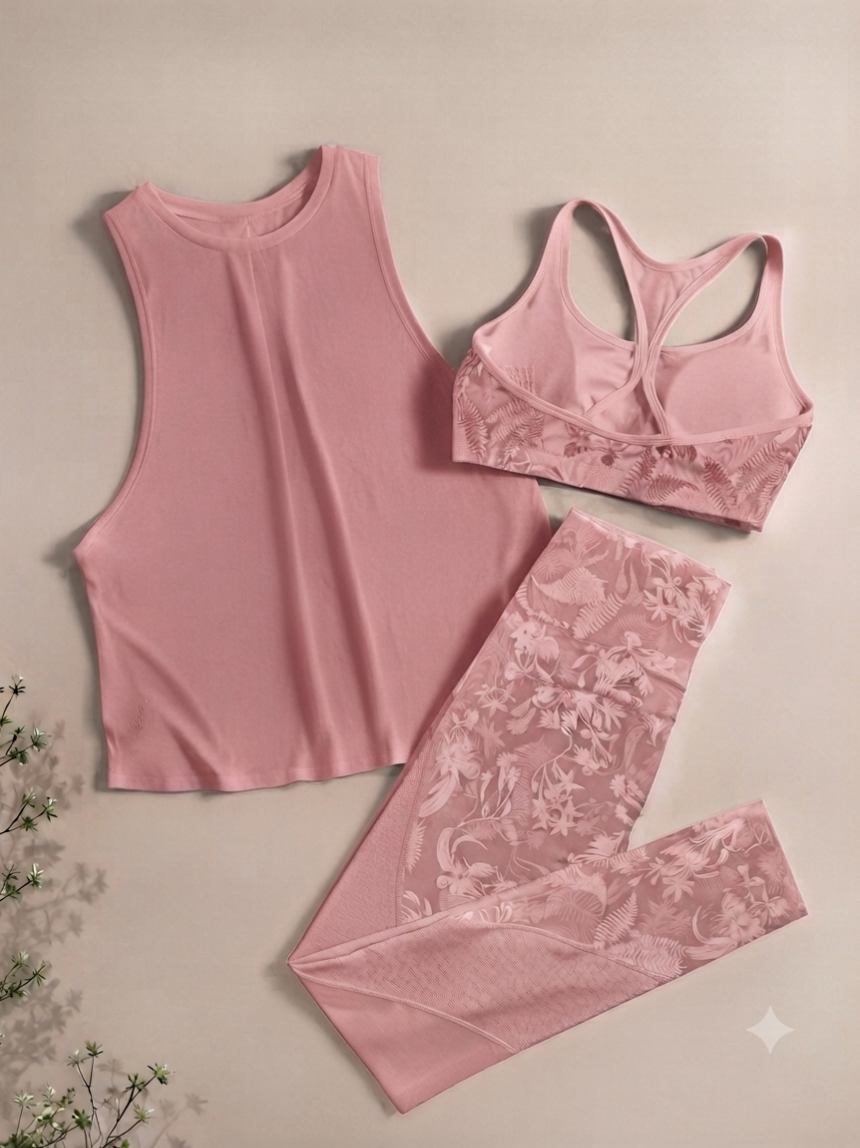 Women 3 PCs Set for Yoga