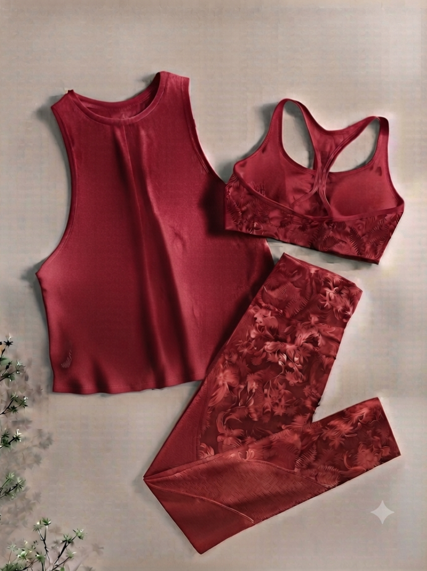 Women 3 PCs Set for Yoga