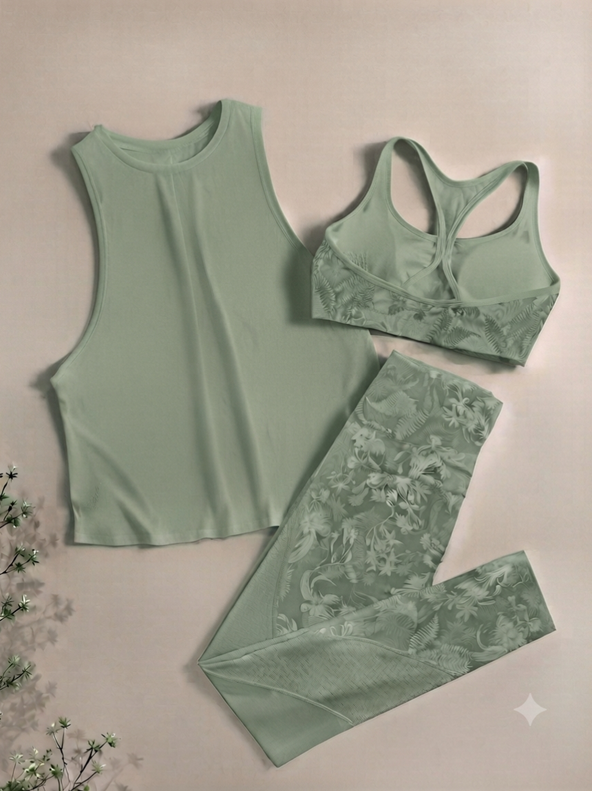 Women 3 PCs Set for Yoga